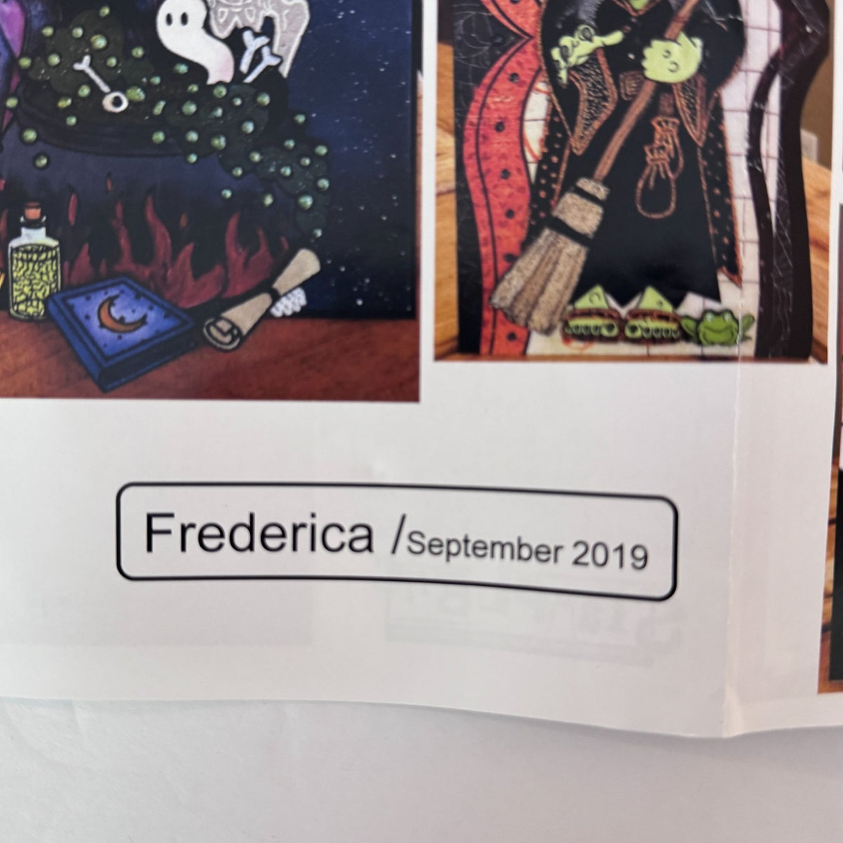 Stamplistic Rubber Stamp Layering Dies Frederica Witch Halloween Cardmaking Mixed Media