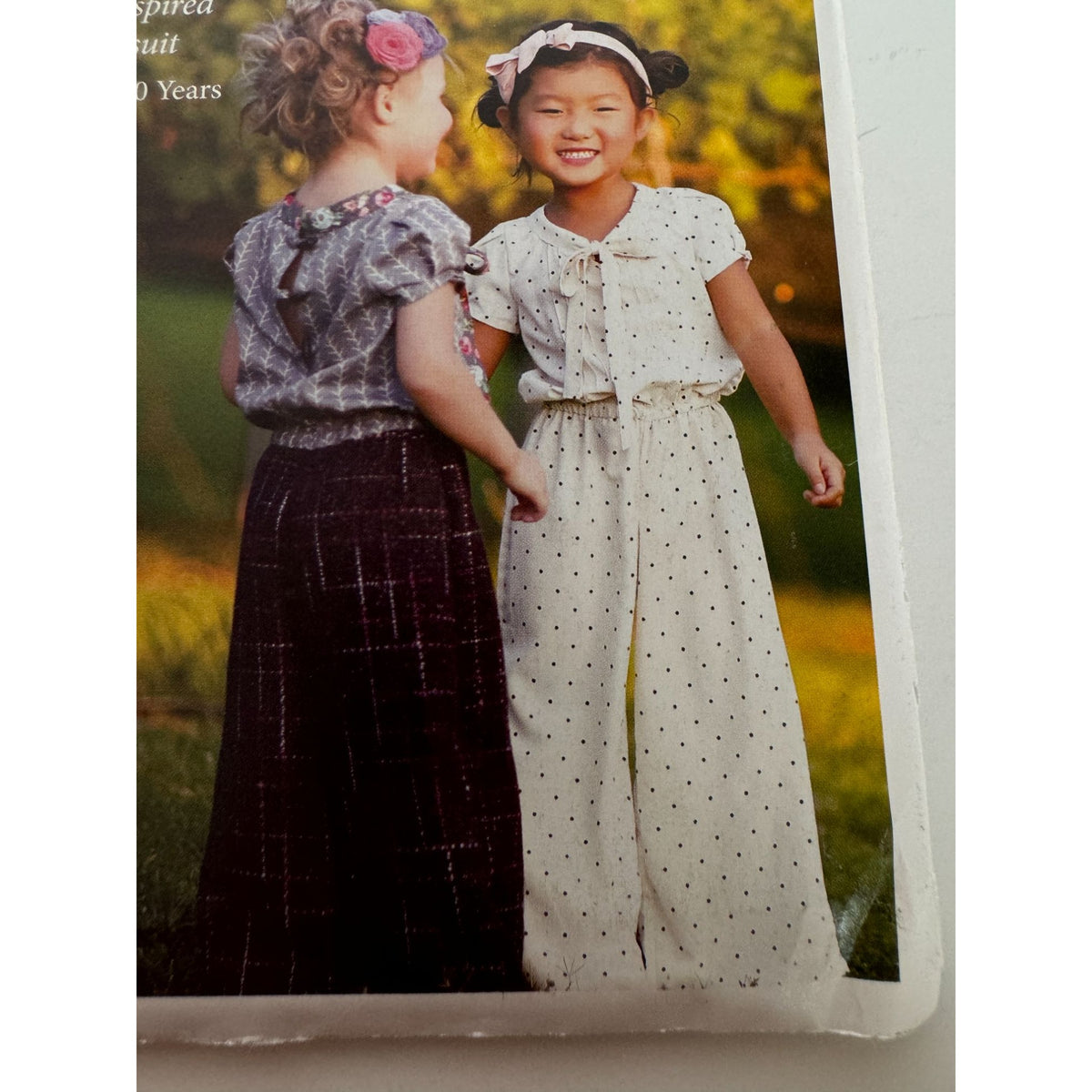 Violette Field Threads Sewing Pattern F753 Myra Girls Jumpsuit 2T-10 Summer UC
