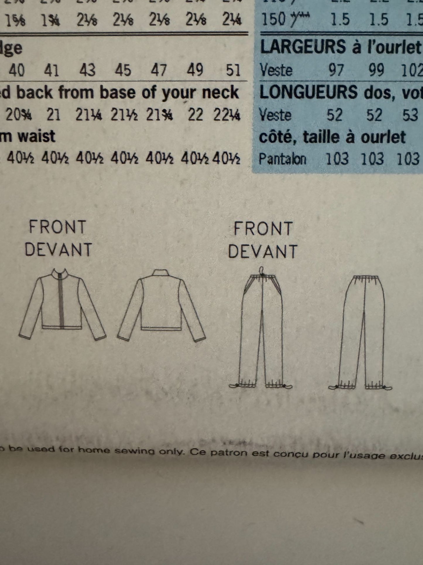 See & Sew Butterick Sewing Pattern 3359 Jogger Pants Cord Stoppers Ankle 6 8 10