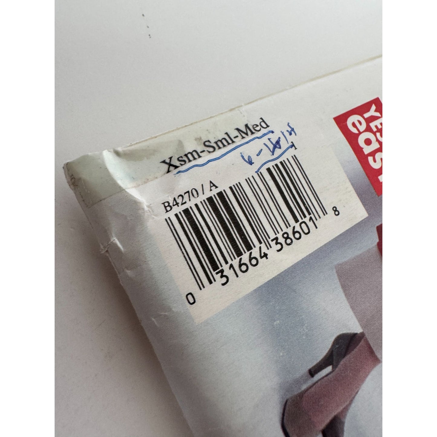 Butterick See and Sew Sewing Pattern B4270 Vest Tunic Dress Pants XS S M 6-14 UC