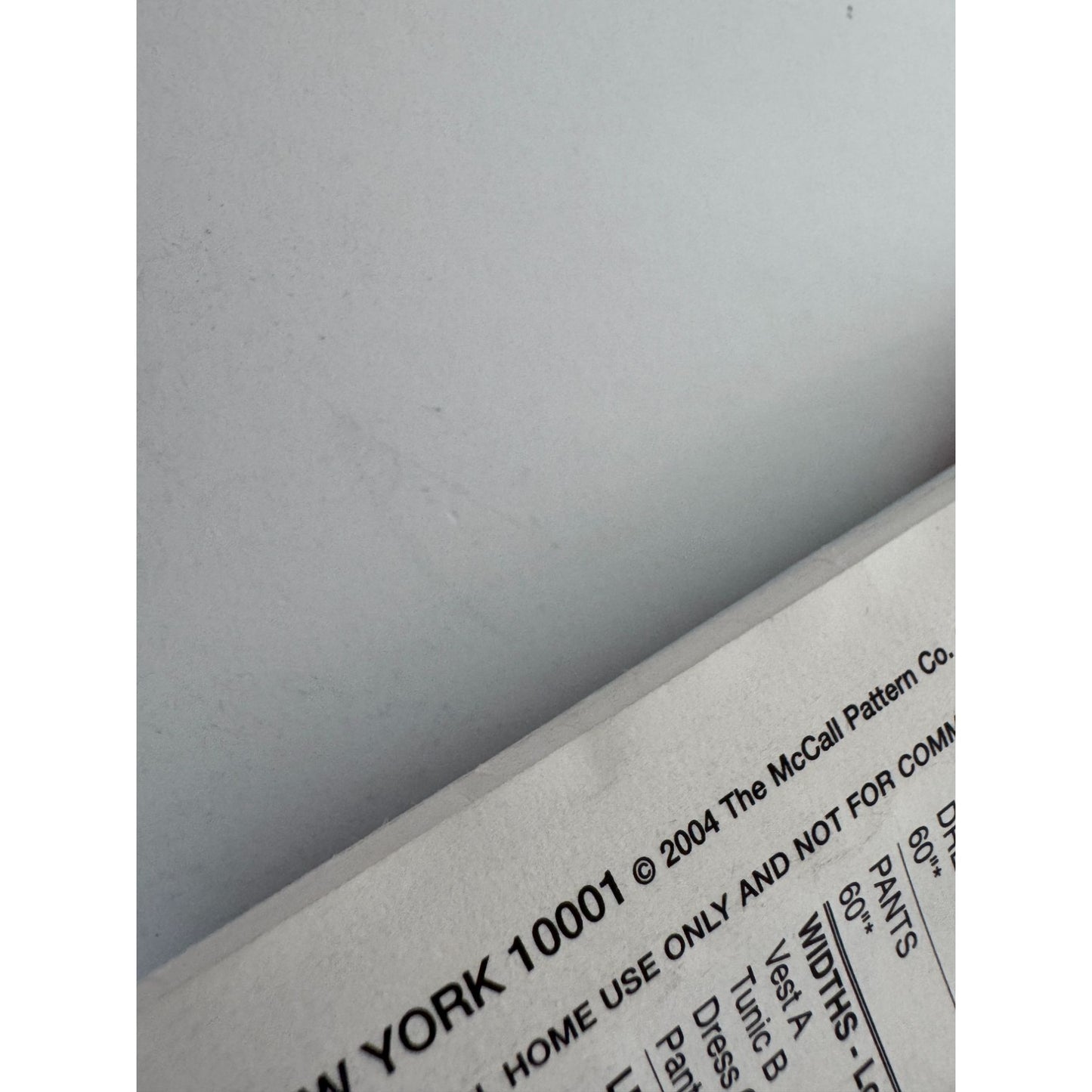 Butterick See and Sew Sewing Pattern B4270 Vest Tunic Dress Pants XS S M 6-14 UC