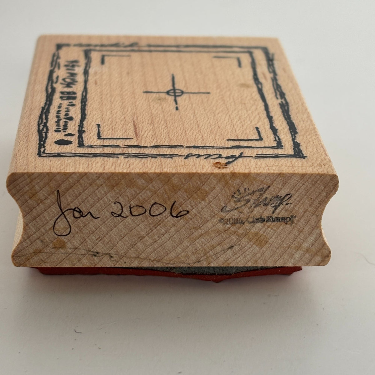 Club Stamp Rubber Stamp Vintage Camera Viewfinder Frame Focus Photography Craft Scrapbooking Cardmaking