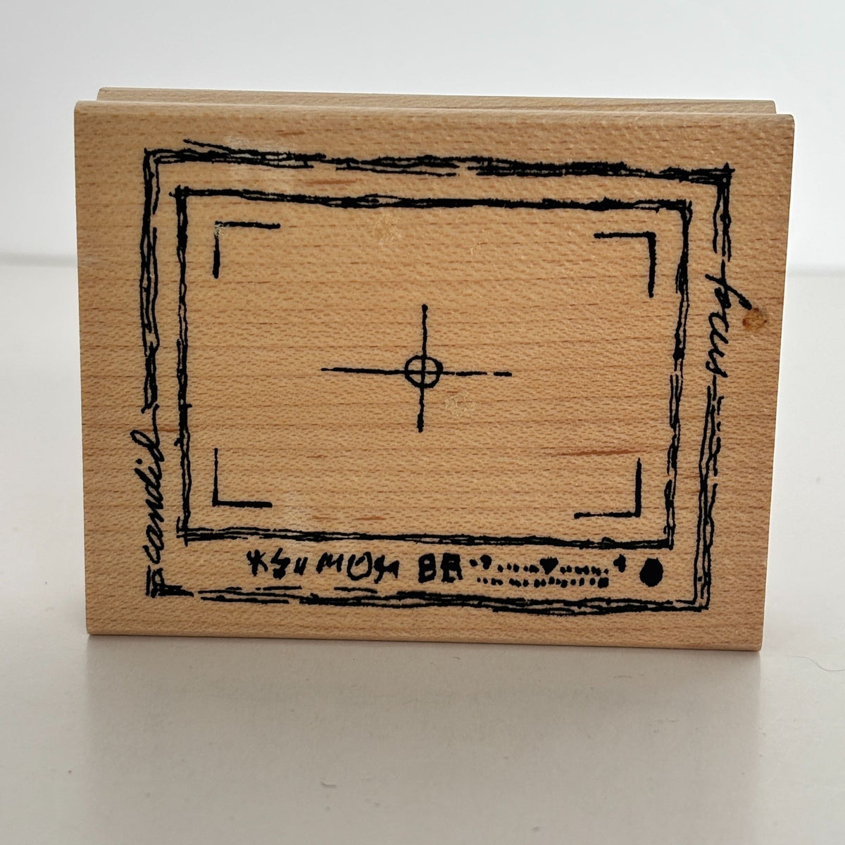 Club Stamp Rubber Stamp Vintage Camera Viewfinder Frame Focus Photography Craft Scrapbooking Cardmaking