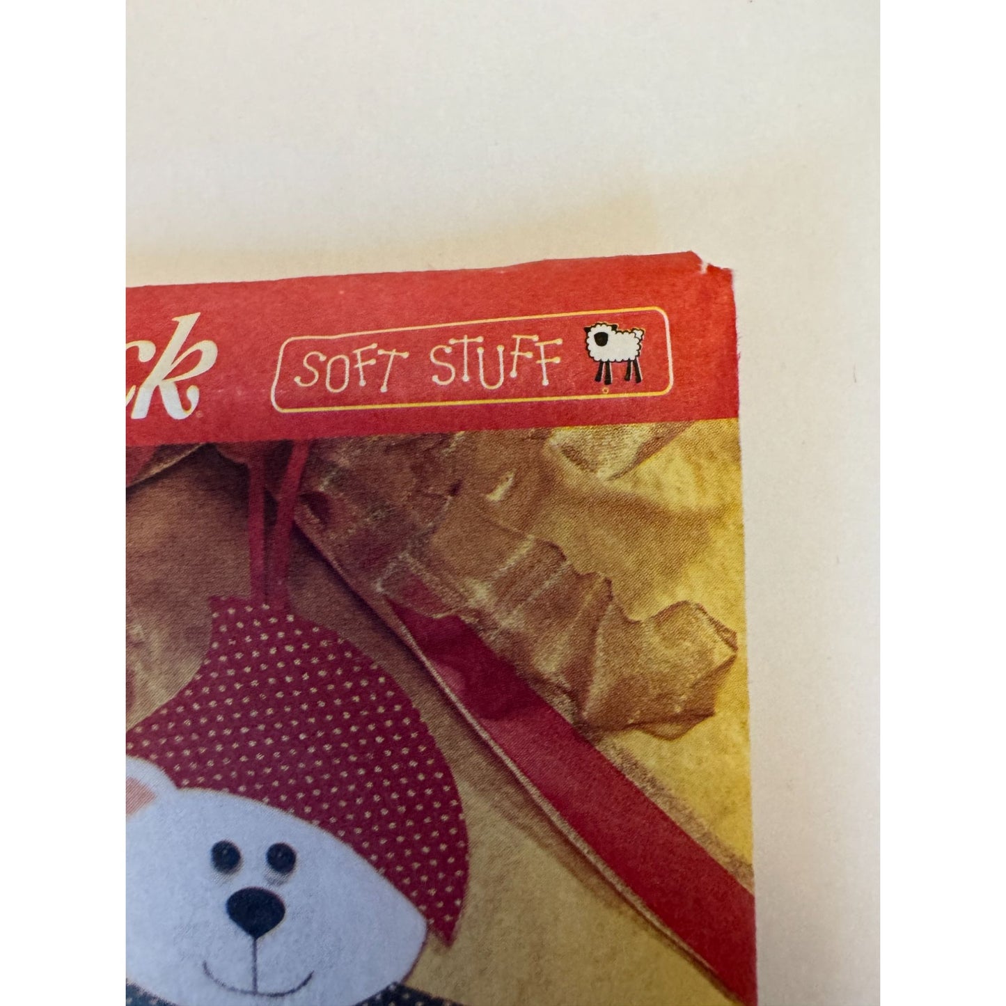 Butterick Sewing Pattern 4604 Christmas Bear Felt Ornaments Holiday Decor Uncut No Sew