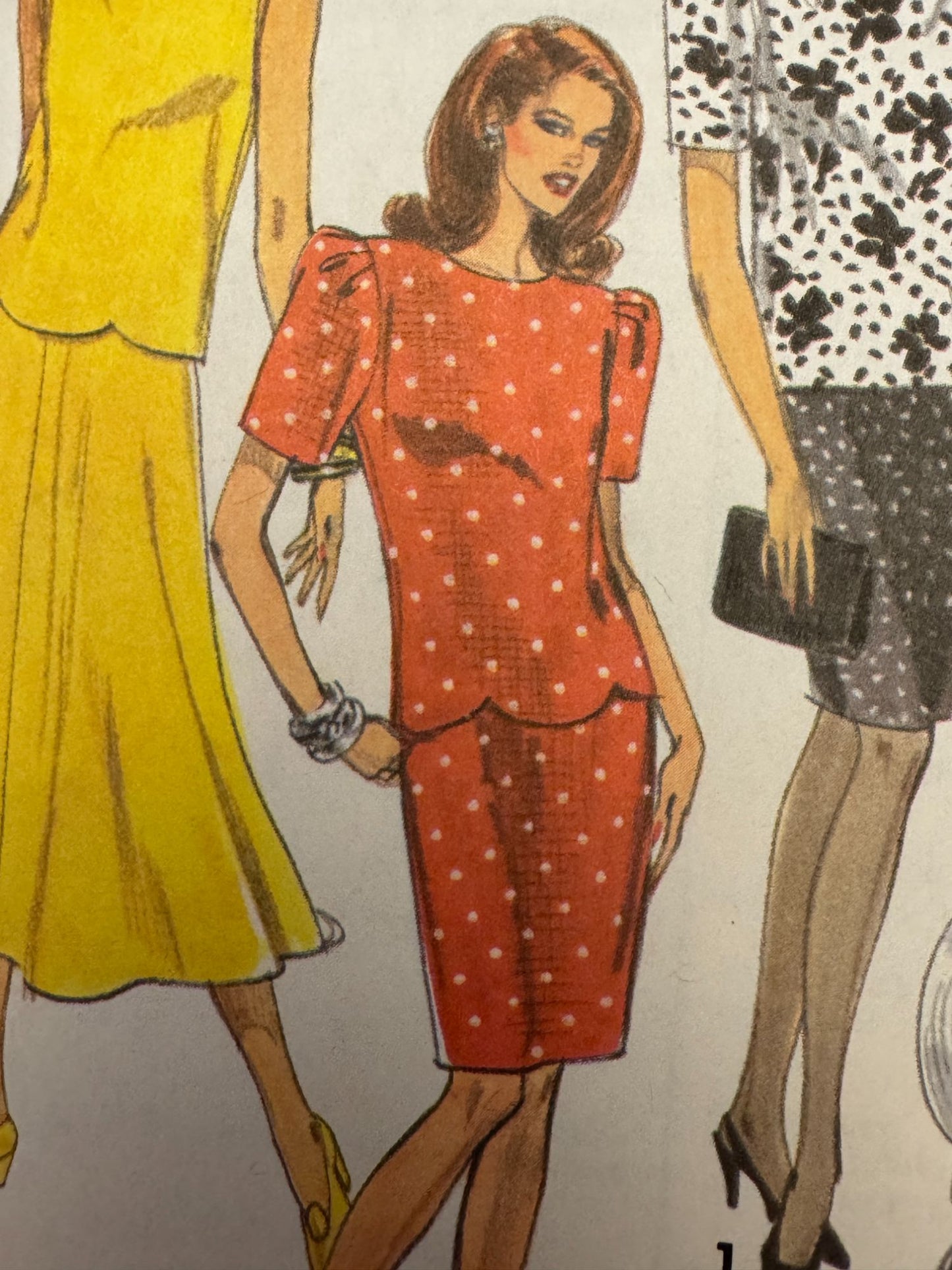 Simplicity Sewing Pattern 8359 Misses Slim or Flared Skirt Top Size 18 20 22 UC