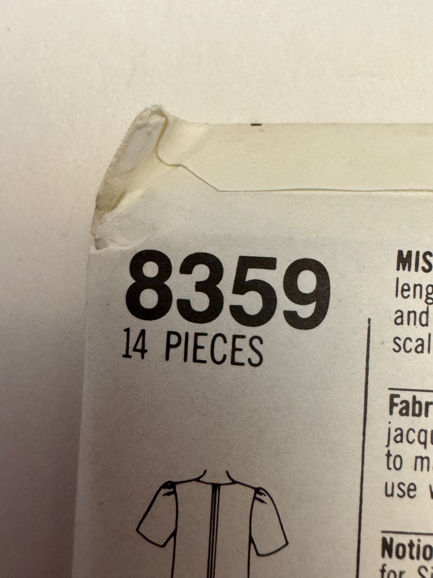 Simplicity Sewing Pattern 8359 Misses Slim or Flared Skirt Top Size 18 20 22 UC