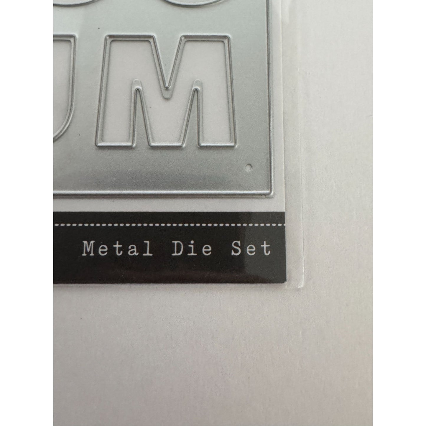 Hero Arts Fancy Dies Thank You Message Cover Plate Words Metal Die Set Cardmaking Crafting