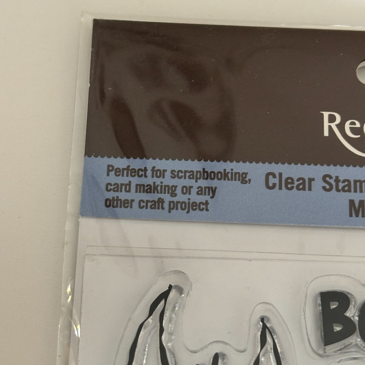 Recollections Clear Stamp Set My Little Monsters Halloween Kids Cardmaking Craft