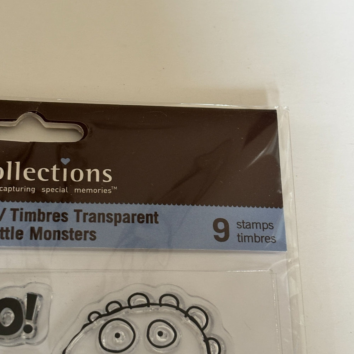 Recollections Clear Stamp Set My Little Monsters Halloween Kids Cardmaking Craft