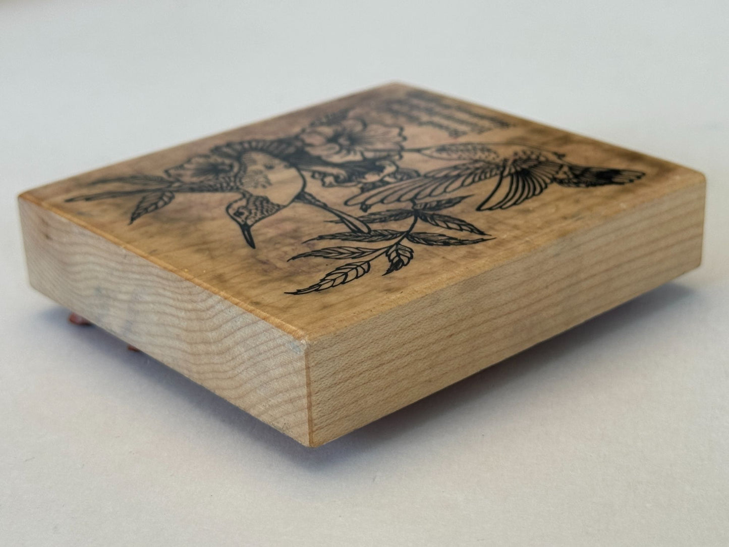 PSX Rubber Stamp Hummingbird Botanical Bird Broad-Tailed Spring Card Making Art