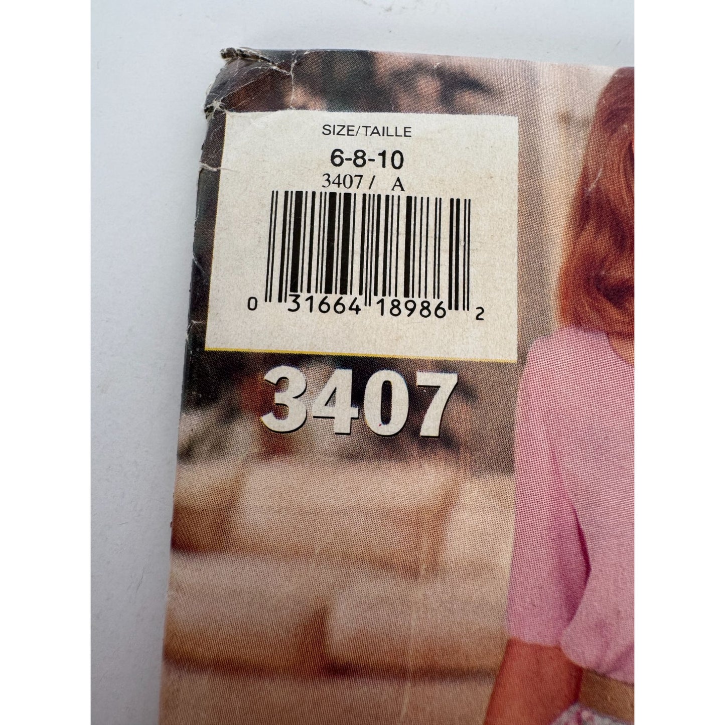 Butterick Sewing Pattern 3407 Top Skirt Slip Outfit 6 8 10 Vintage Easy Uncut