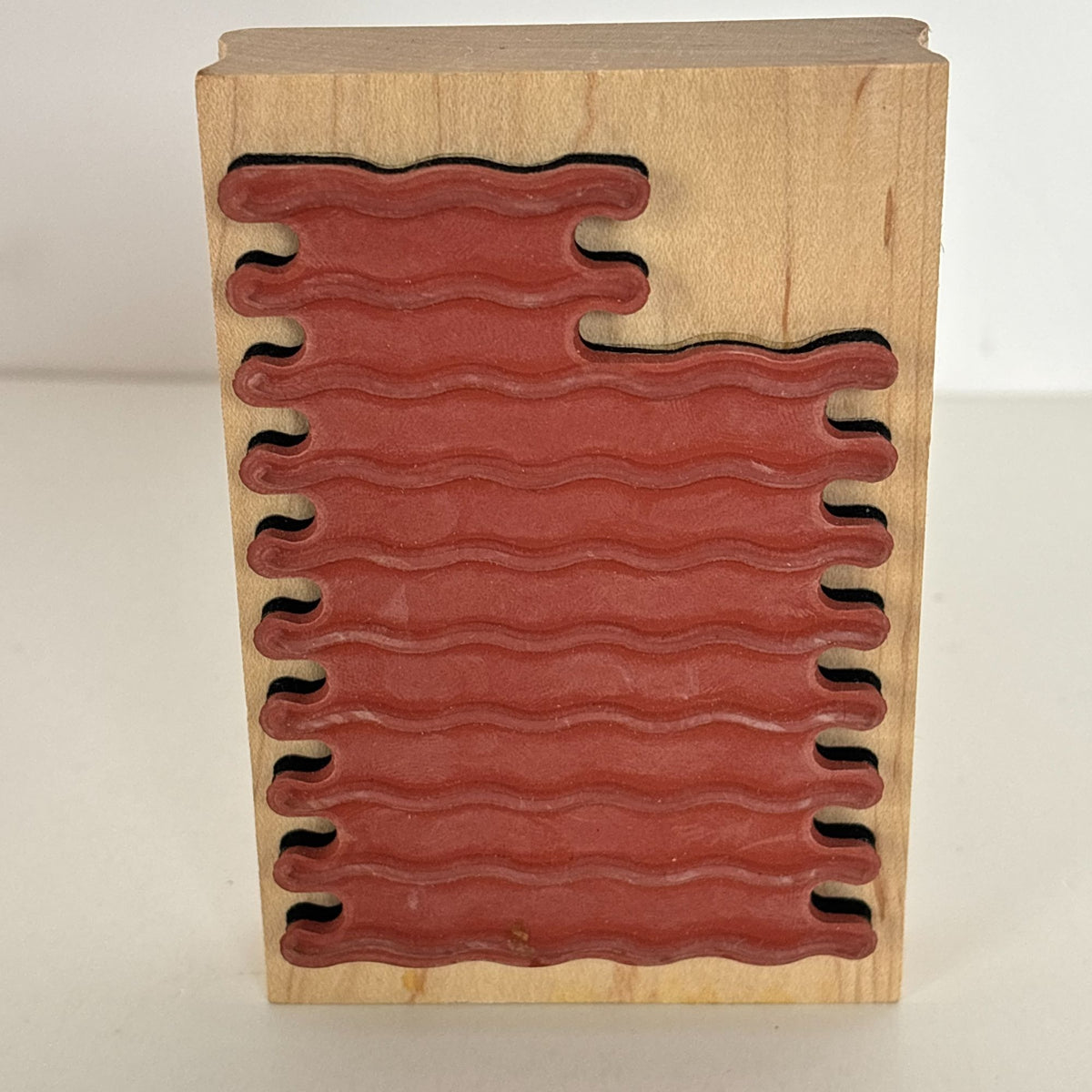 Inkadinkado Rubber Stamp Journaling Lines Wavy Writing Planner Journal Scrapbooking Cardmaking