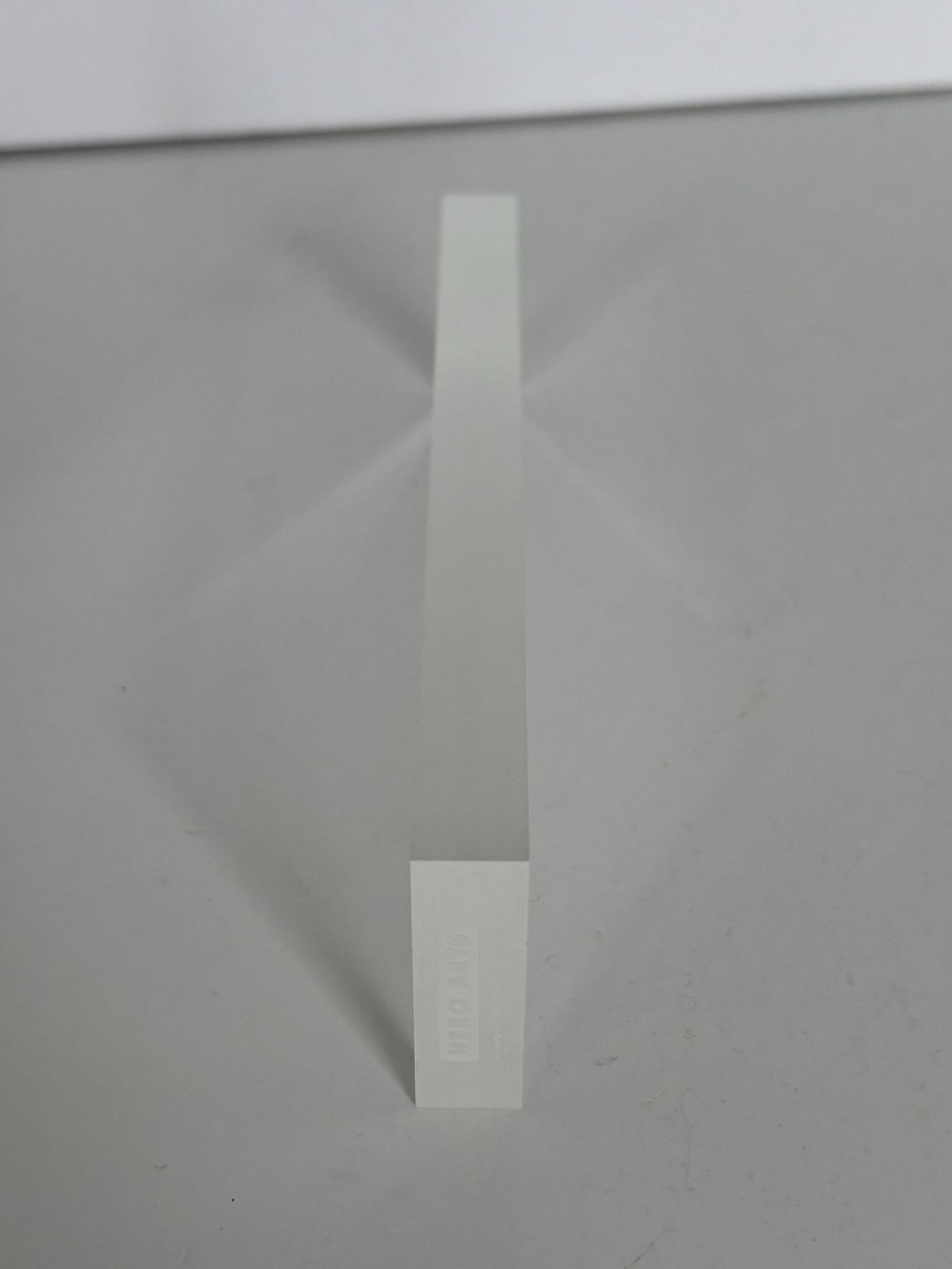 Hero Arts Clear Acrylic Block Stamping and Crafts 6 x 1.5 Inch Rectangle Shape