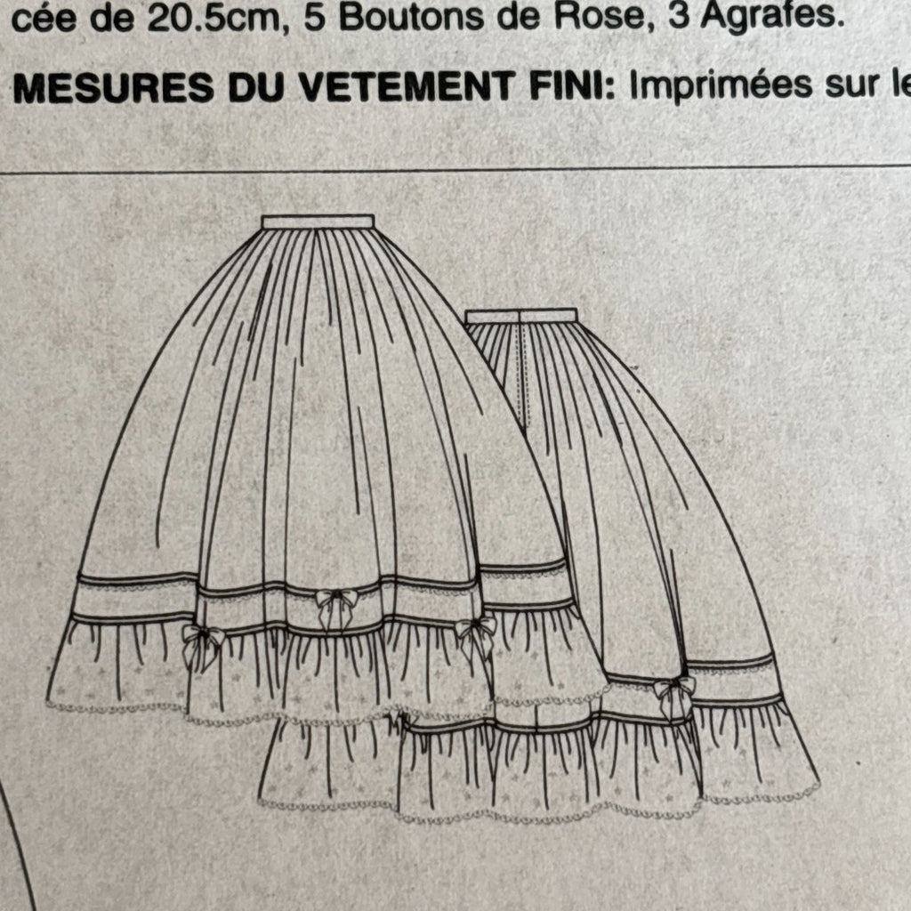 Butterick Sewing Pattern B5831 Civil War Dress Costume Hoop Skirt 8-16 Uncut Petticoat