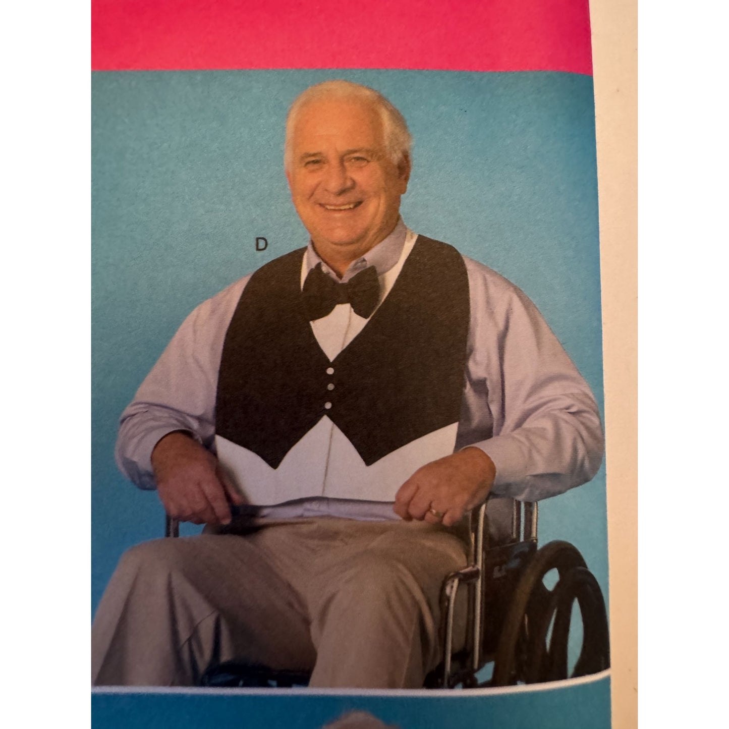 Simplicity Sewing Pattern 2687 Adult Bib Clothing Protection Caregiver Santa Uncut