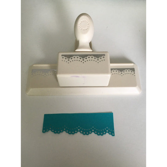 Martha Stewart Paper Punch Doily Lace Edge Punch Continuous Die Cut Border Craft