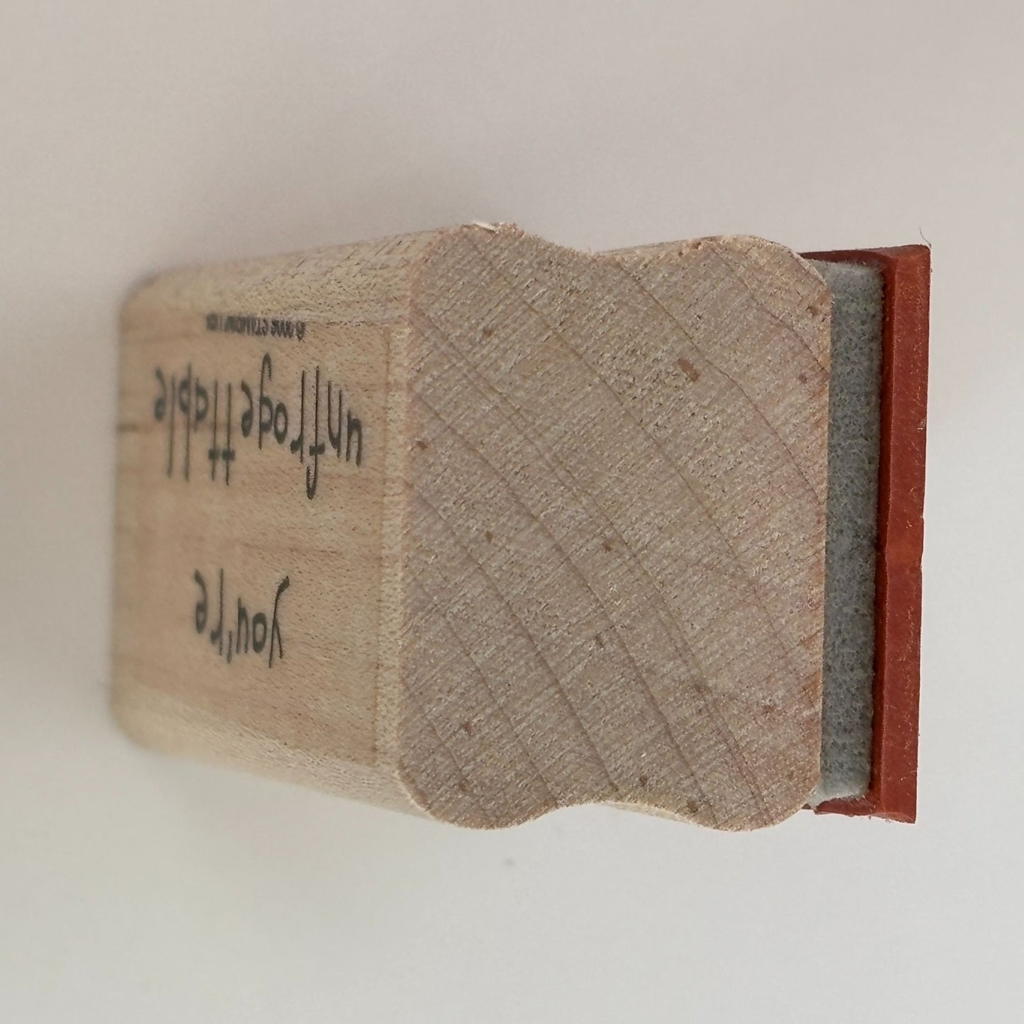 Stampin Up Rubber Stamp You are Unforgettable Unfrogettable Frog Pun Card Making