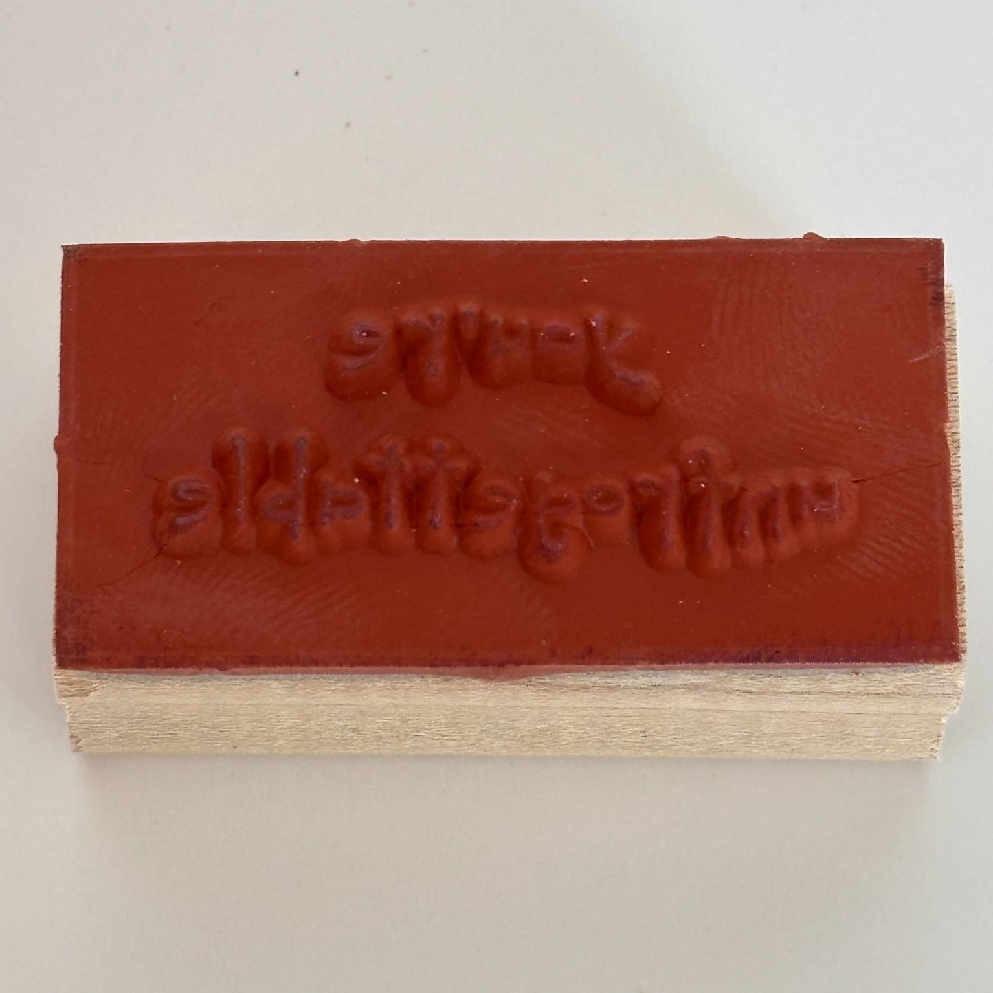 Stampin Up Rubber Stamp You are Unforgettable Unfrogettable Frog Pun Card Making