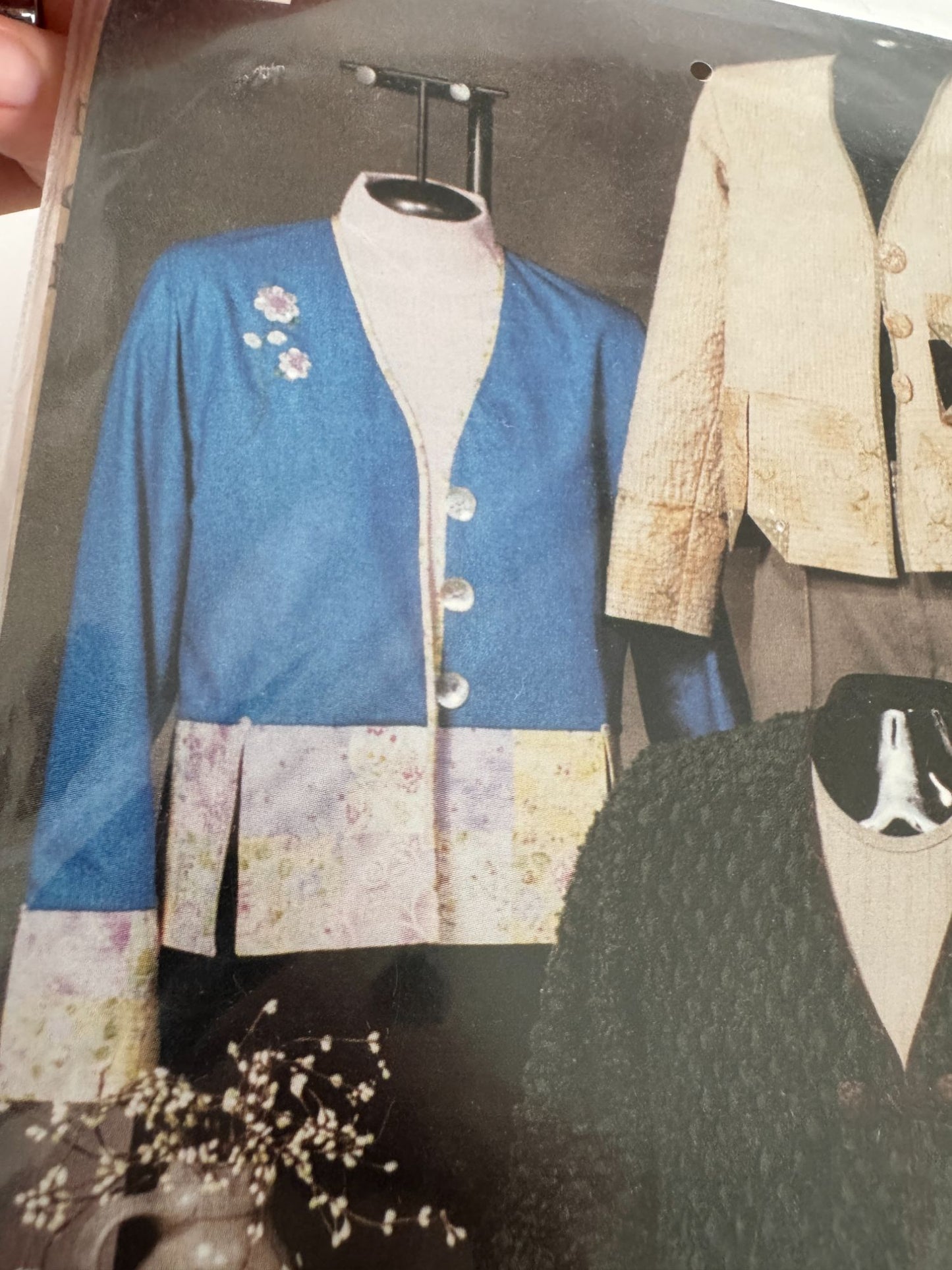 Country In The City Sewing Pattern Flap Jacket Embroidery Patchwork 6-22 Uncut