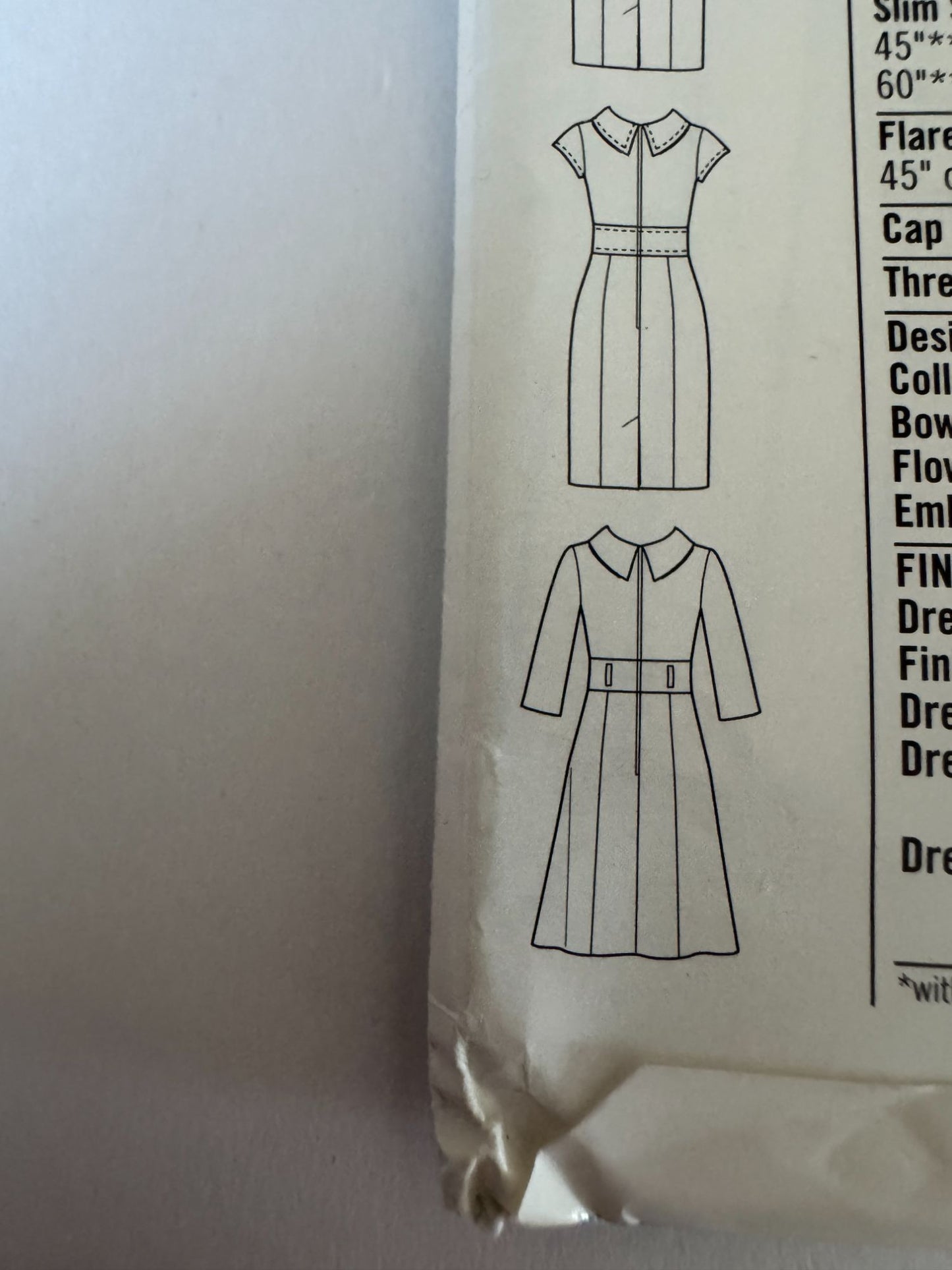 Simplicity Sewing Pattern 2473 Dress Slim or Flared Skirt Project Runway 12-20