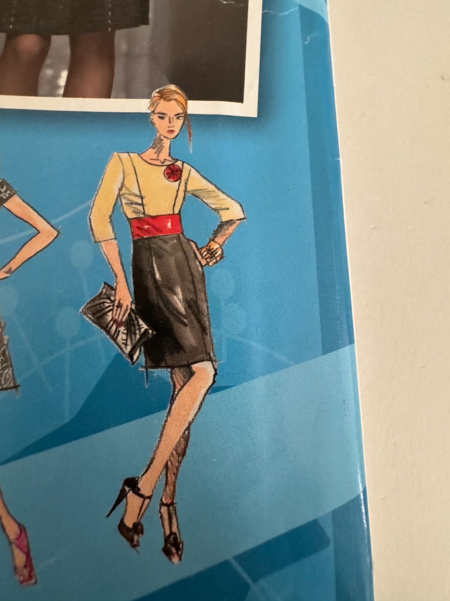 Simplicity Sewing Pattern 2473 Dress Slim or Flared Skirt Project Runway 12-20