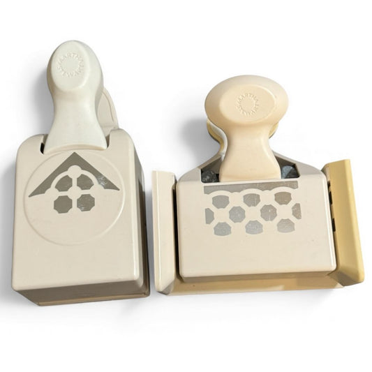 Martha Stewart Paper Punch Set Triple Chain Large Punch Around the Page Corner