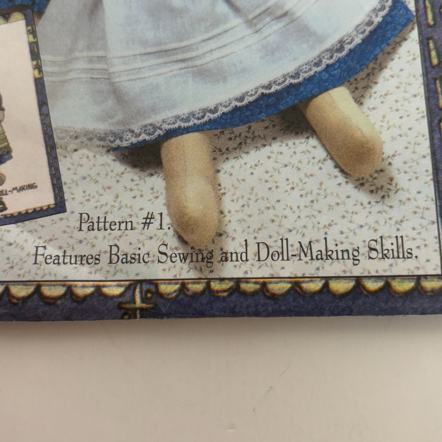 McCalls Sewing Pattern 4186 Sophie Doll Everyday Clothes Clothing Apron Ragtime