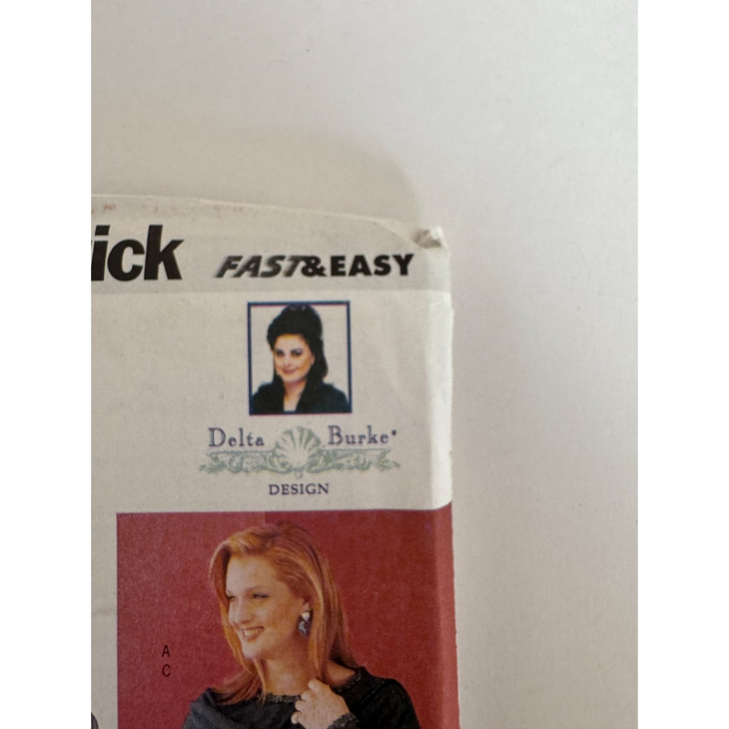 Butterick Sewing Pattern 6719 Womens Top Skirt Pants Wrap Outfit 16W 18W 20W Delta Burke