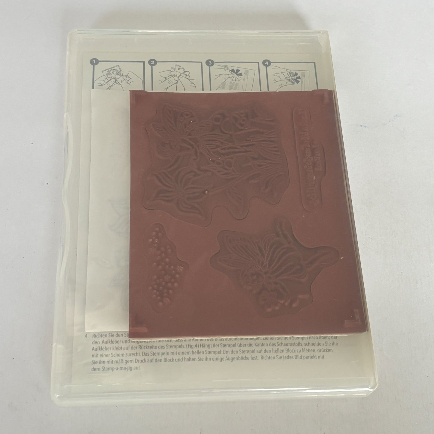 Stampin Up Rubber Stamps A Little Bit Of Magic Fairy Woodland Clear Mount Set 4