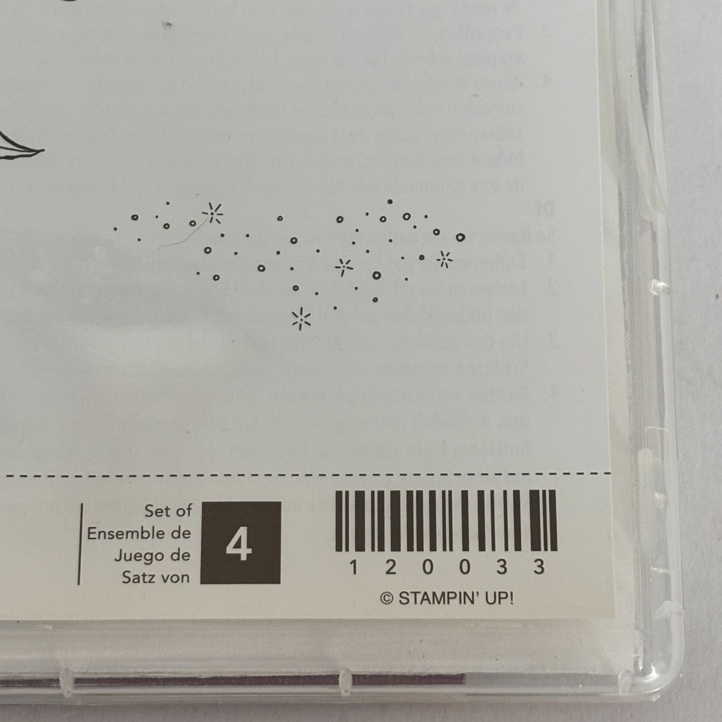 Stampin Up Rubber Stamps A Little Bit Of Magic Fairy Woodland Clear Mount Set 4