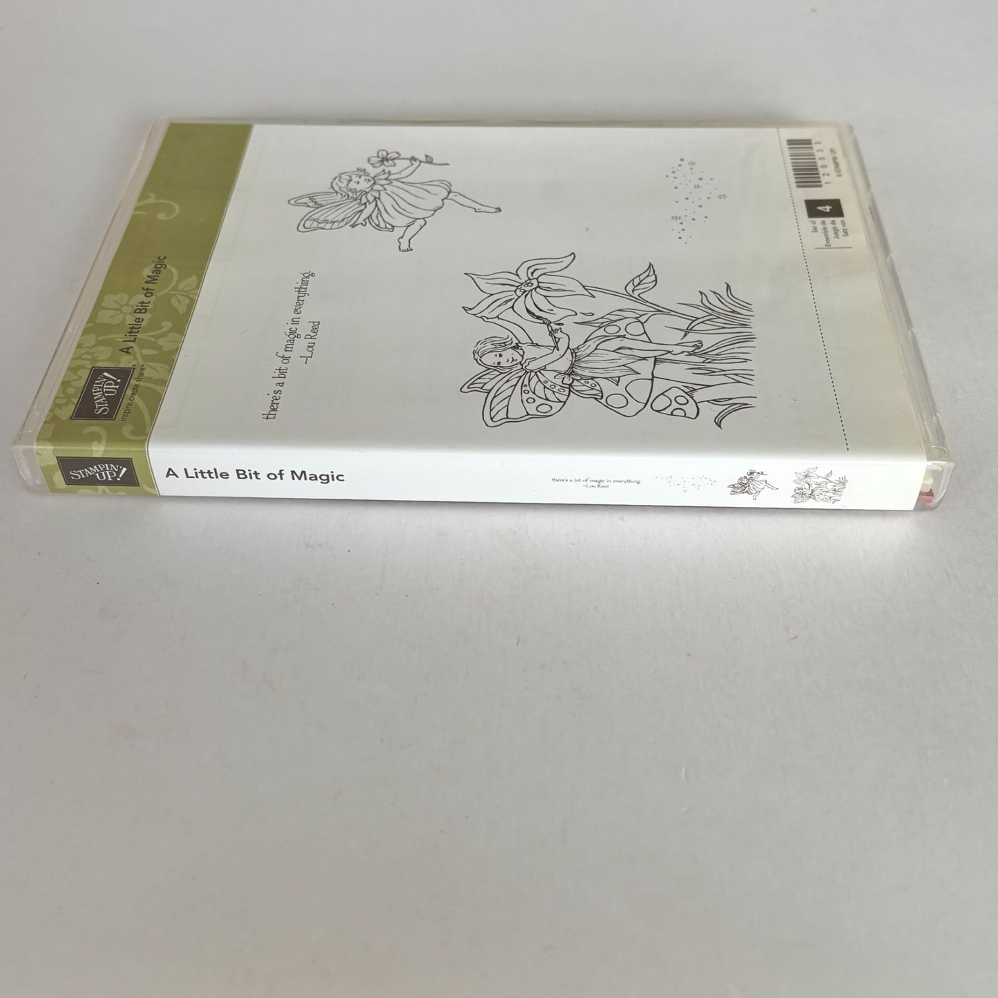 Stampin Up Rubber Stamps A Little Bit Of Magic Fairy Woodland Clear Mount Set 4