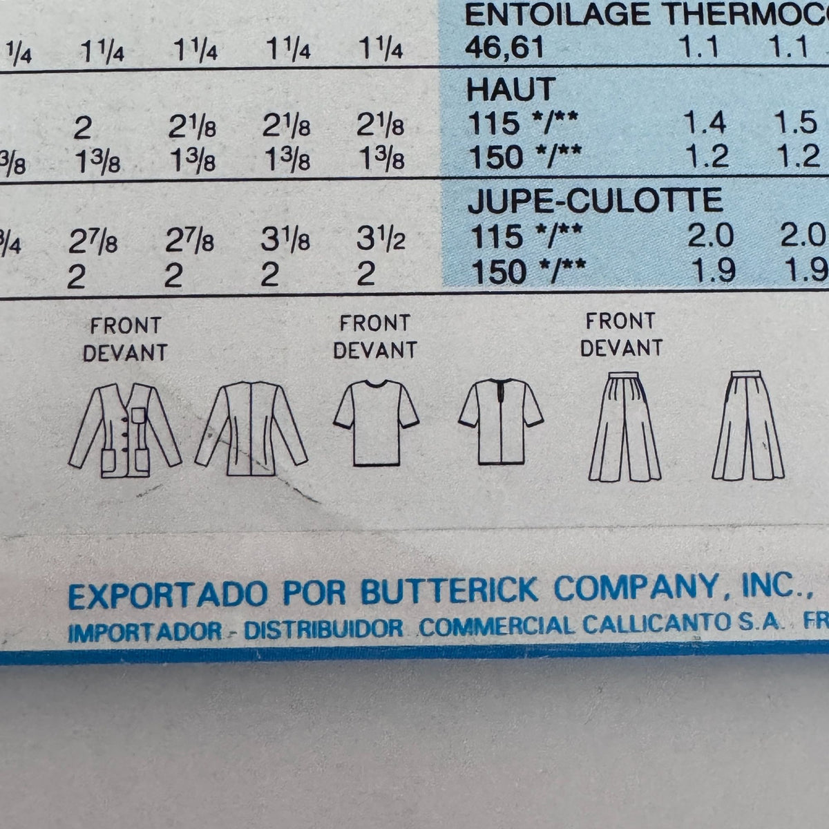 Butterick Sewing Pattern 6958 1990s Work Jacket Top Split Skirt 12 14 16 Uncut