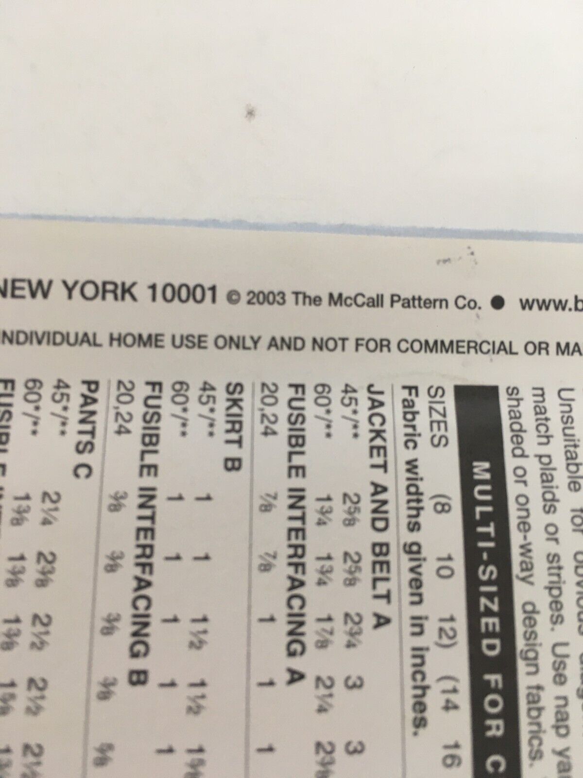 Butterick Sewing Pattern 3998 Capsule Wardrobe Work Jacket Pants 8 10 12 Uncut