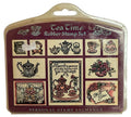 PSX Foam Rubber Stamp Set Tea Time Bridal Shower Party Invitation Card Making