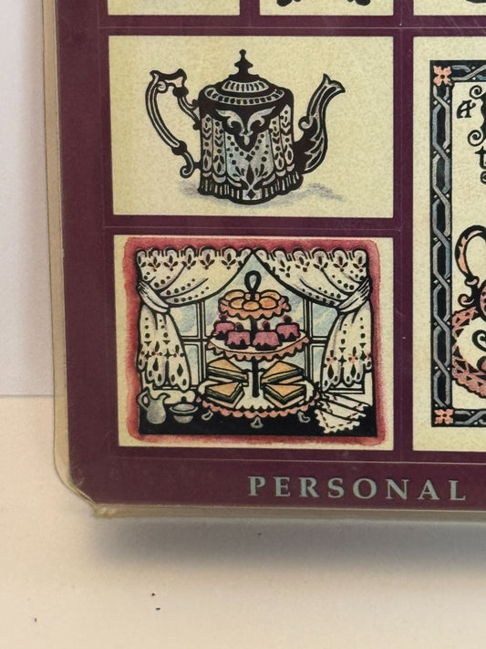 PSX Foam Rubber Stamp Set Tea Time Bridal Shower Party Invitation Card Making