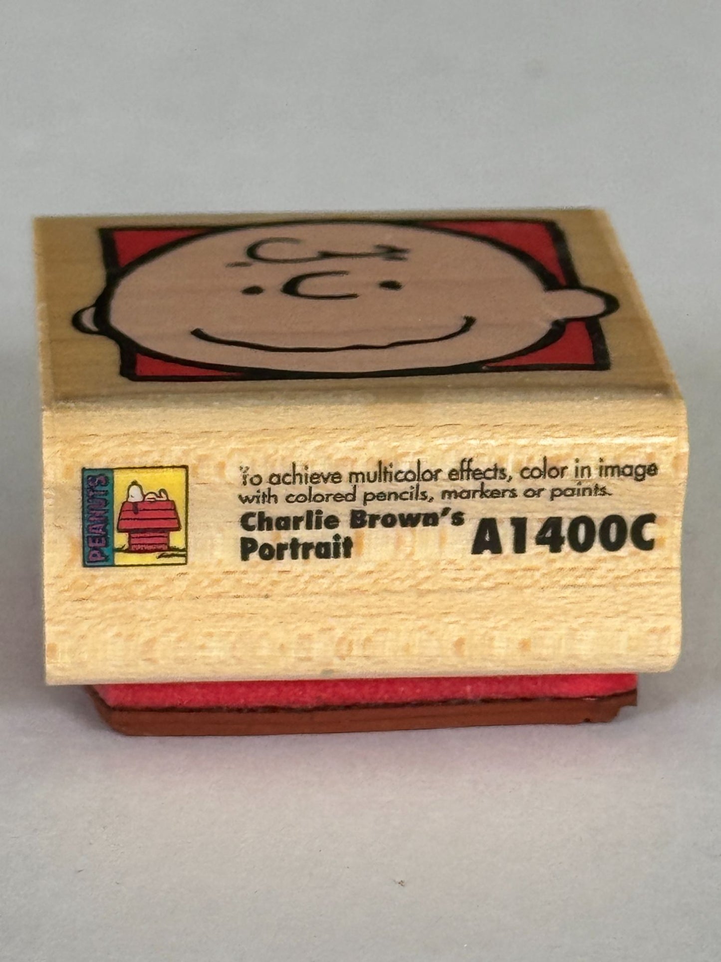 Rubber Stampede Rubber Stamp Snoopy Charlie Brown Portraits Cartoon Faces Friend