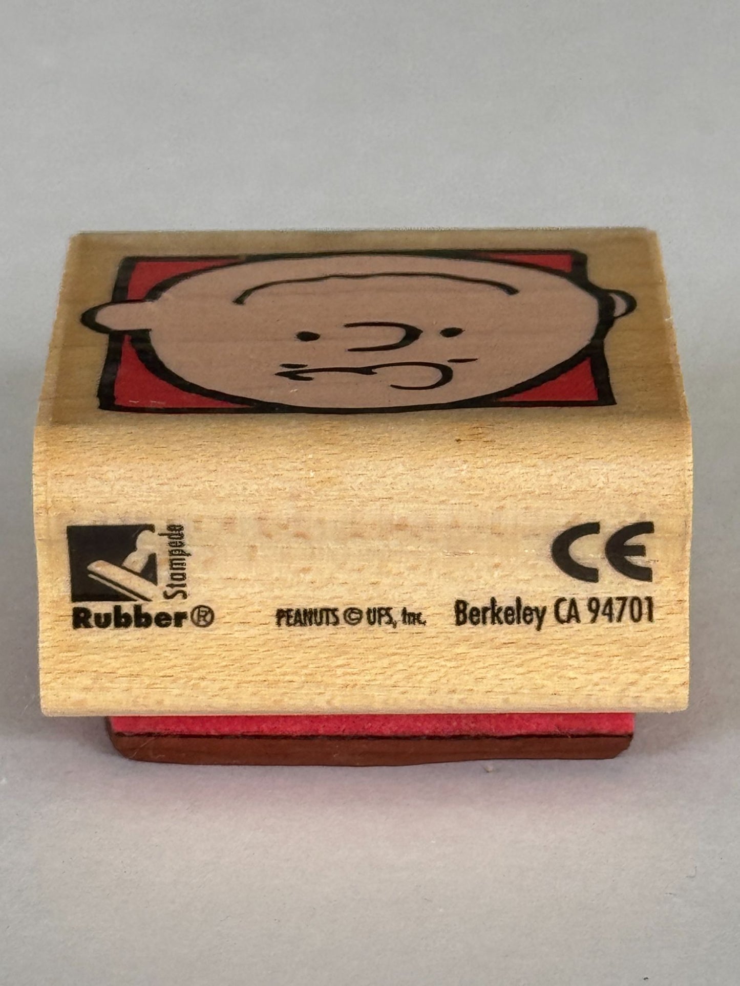 Rubber Stampede Rubber Stamp Snoopy Charlie Brown Portraits Cartoon Faces Friend