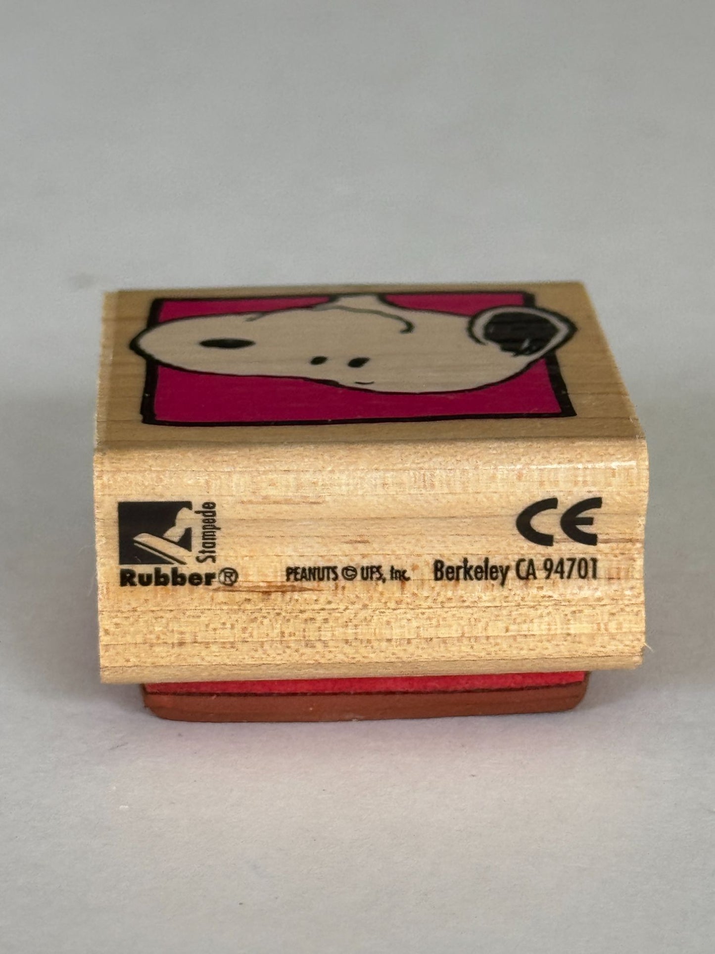 Rubber Stampede Rubber Stamp Snoopy Charlie Brown Portraits Cartoon Faces Friend