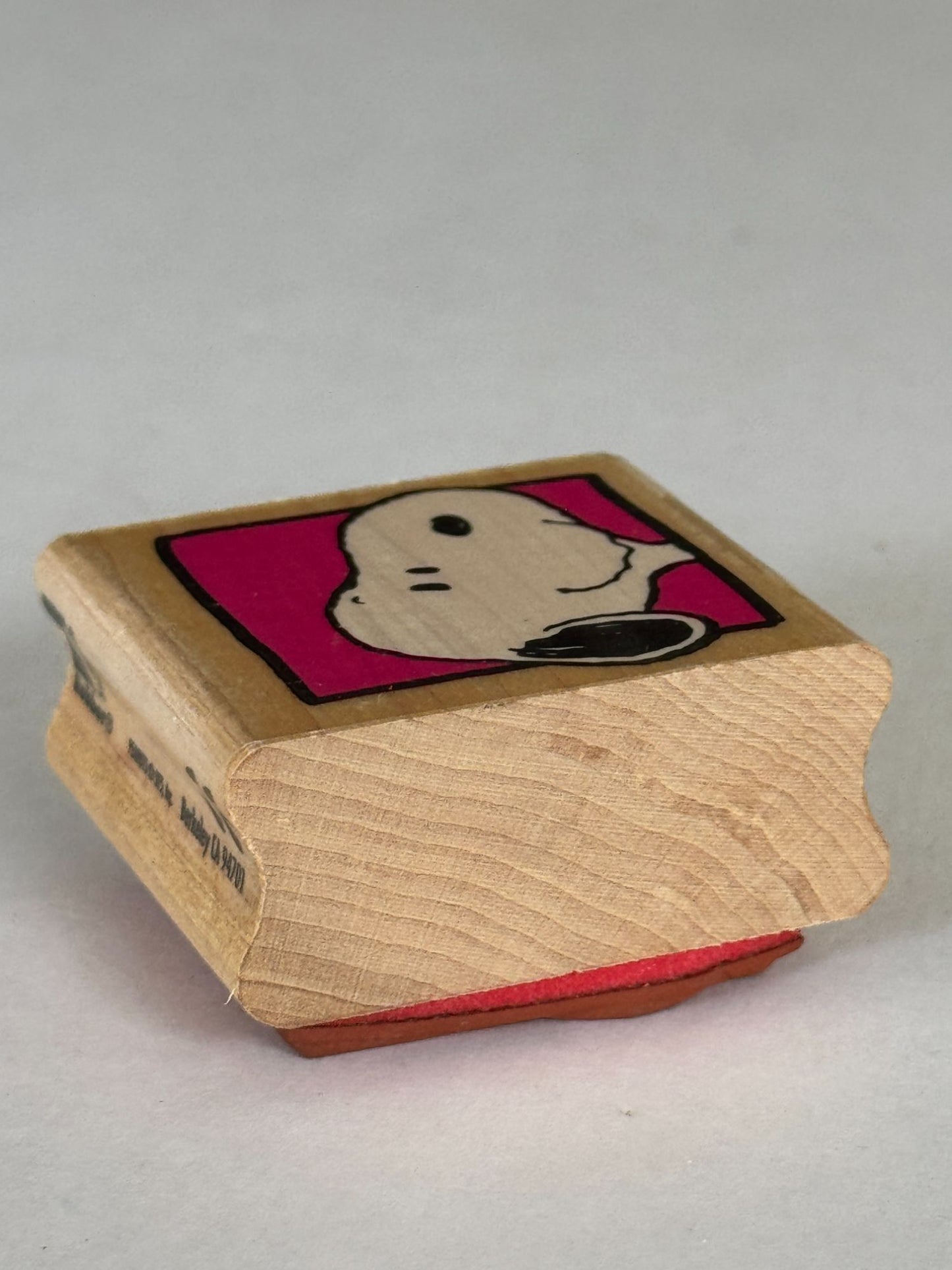 Rubber Stampede Rubber Stamp Snoopy Charlie Brown Portraits Cartoon Faces Friend