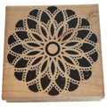 Hero Arts Rubber Stamp Starburst Mandala Design Round Background Card Making Art