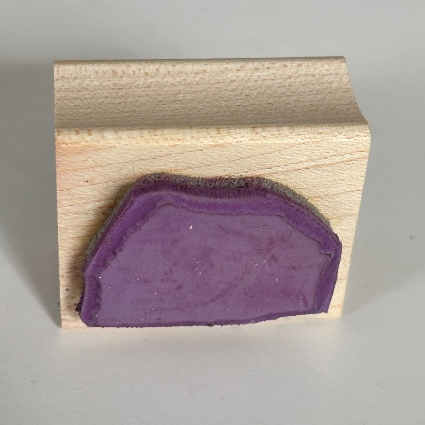 Whispers Rubber Stamp Torn Paper Design Abstract Shape Background Cardmaking Craft
