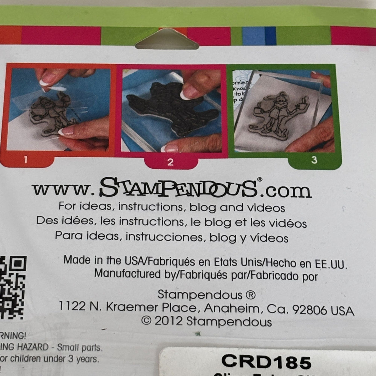 Stampendous Repositionable Cling Rubber Stamp Each Day Is a Special Gift Quote Sentiment Cardmaking