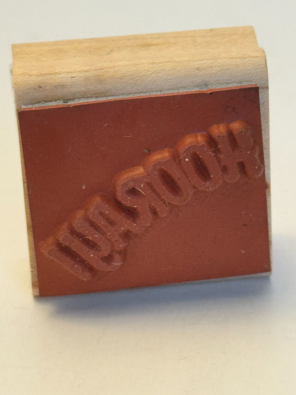 Stampin Up Rubber Stamp Hooray Crafting Scrapbooking Congrats Sentiment Words