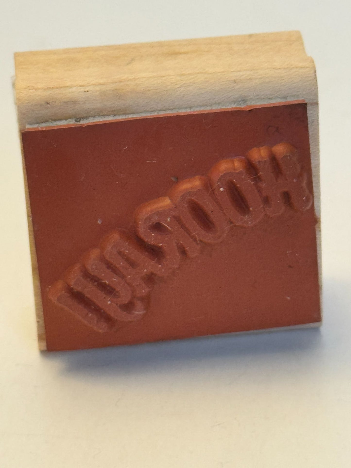Stampin Up Rubber Stamp Hooray Crafting Scrapbooking Congrats Sentiment Words