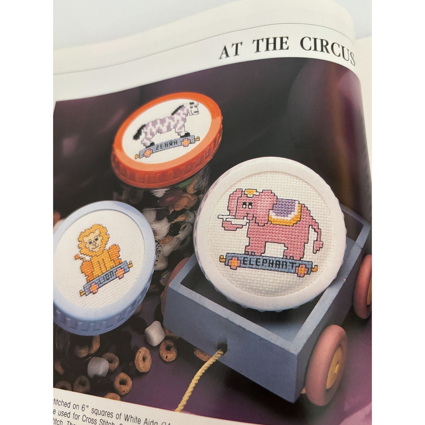 For The Love Of Cross Stitch Magazine September 1990 American Flag Patriotic Art