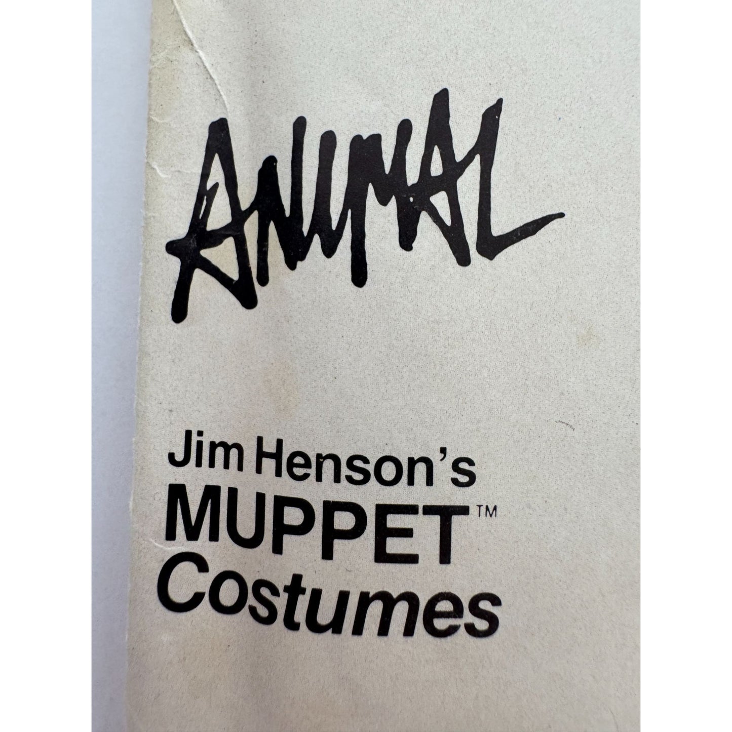 Vogue Sewing Pattern 8788 Craft Jim Hensons Muppet Animal Kids Halloween Costume