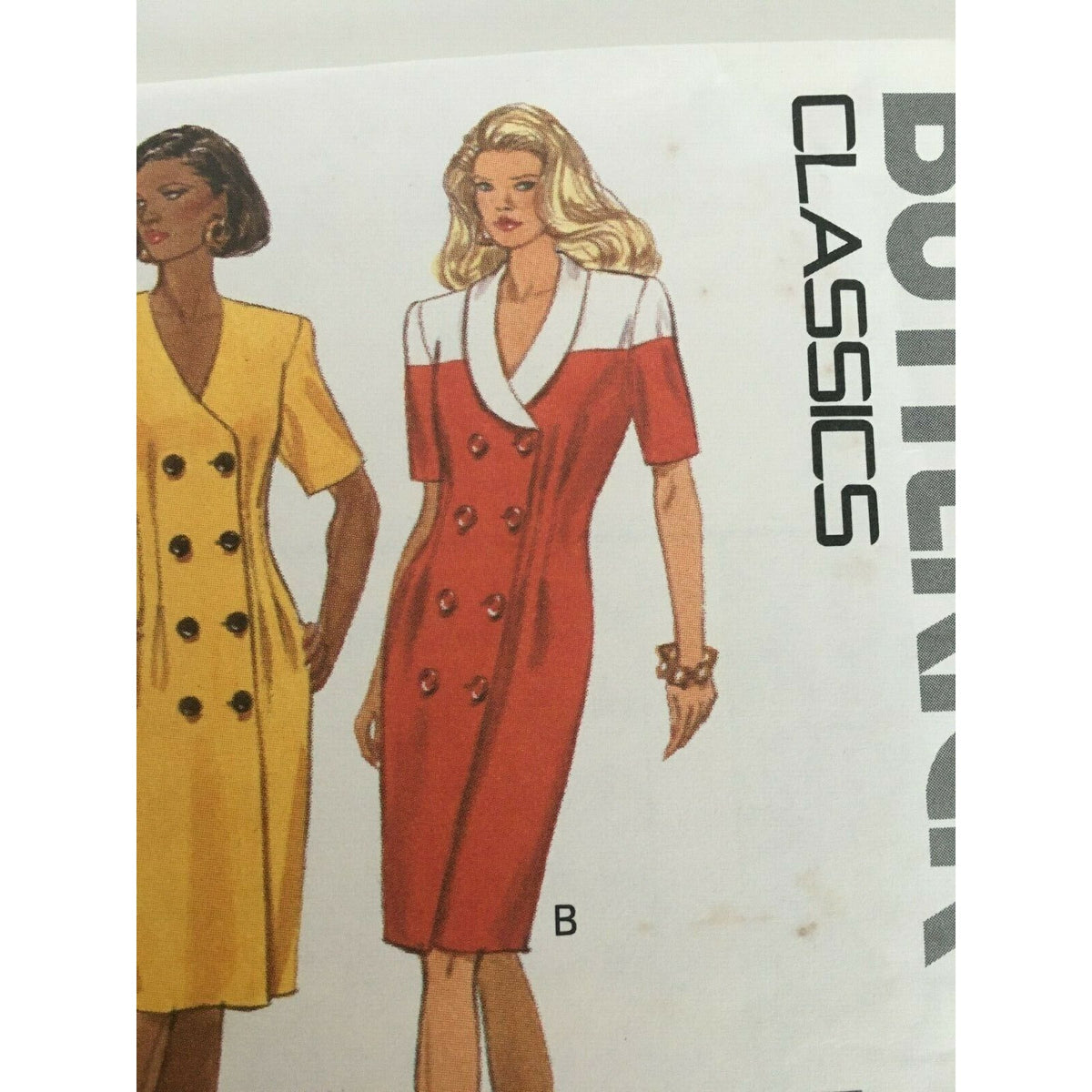 Butterick Sewing Pattern 6054 Work Suit Dress Top Skirt Capsule Wardrobe 6 8 10