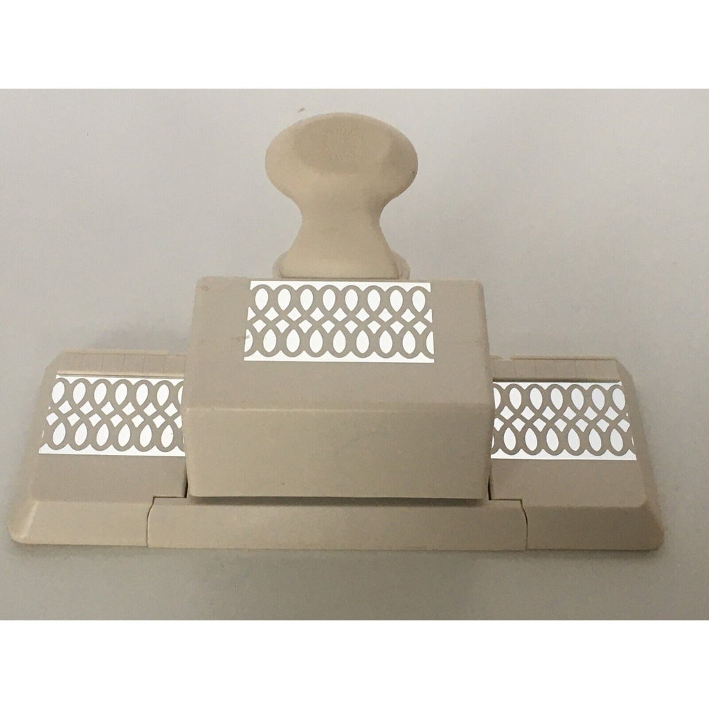 Martha Stewart Paper Punch Double Loop Weave Deep Edge Infinite Loops Trim Craft