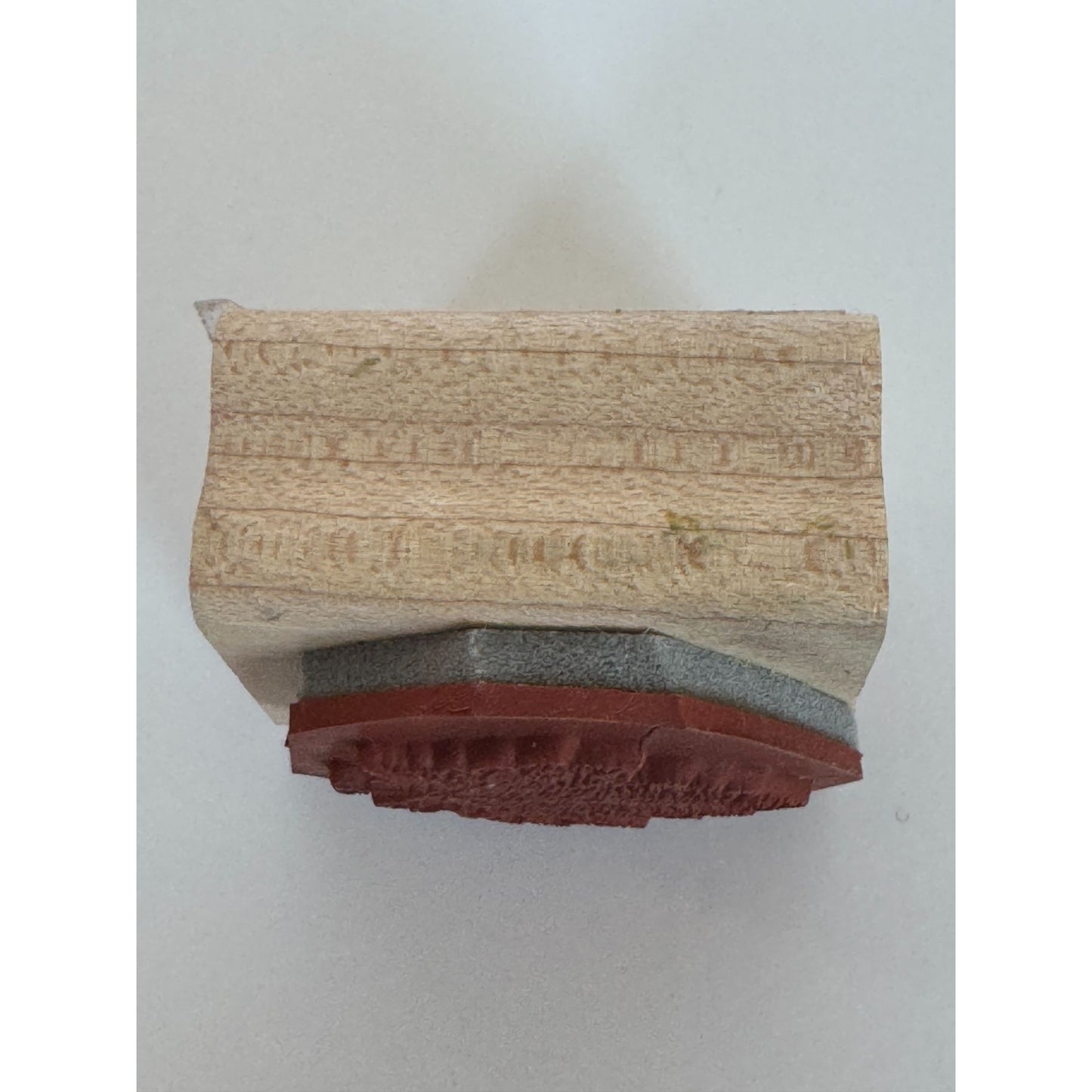 Stampin Up Rubber Stamp Leaf Design  Nature Outdoors Fall Season Wood Mounted