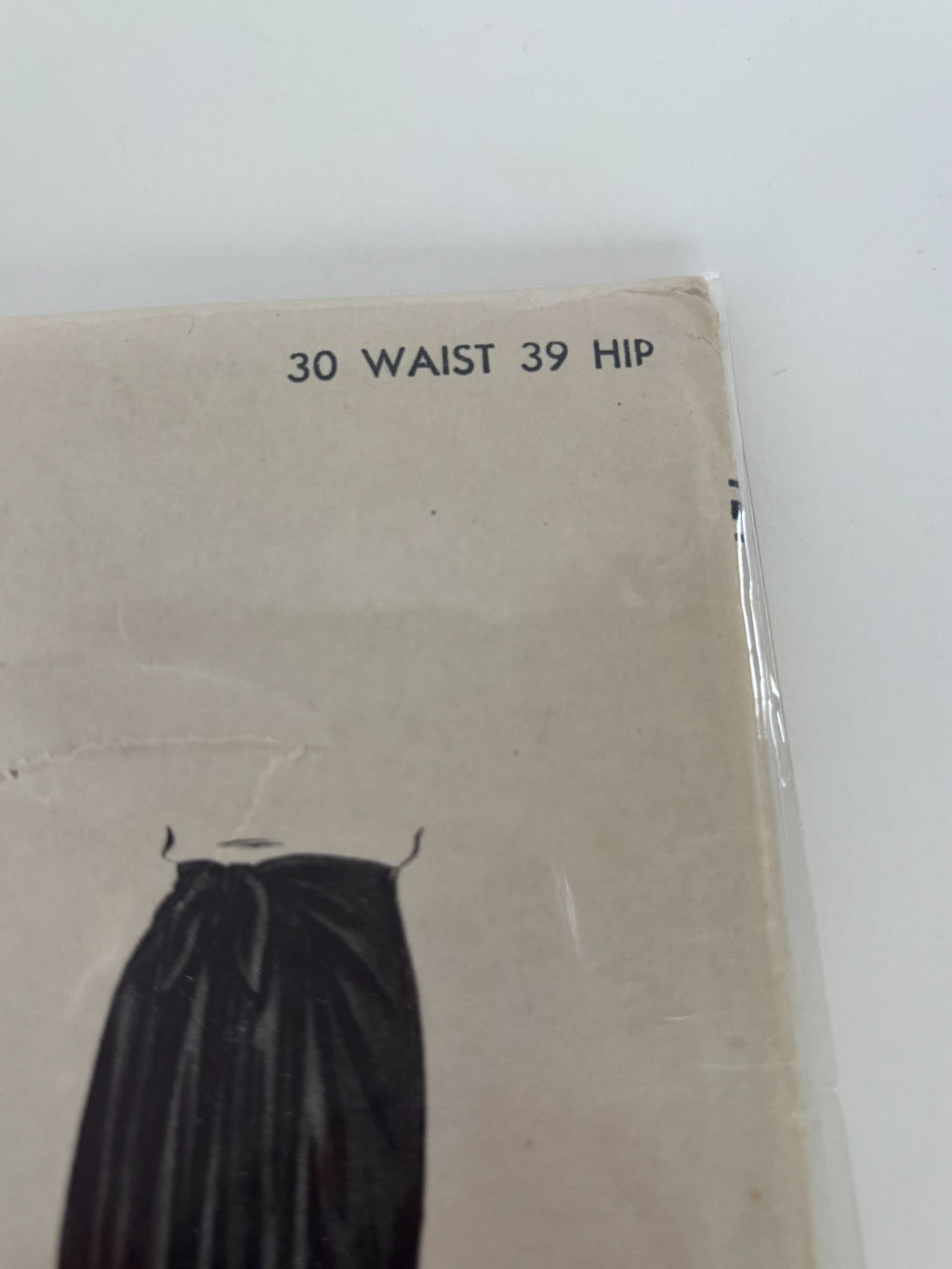 Vogue Sewing Pattern 5743 Long Gathered Skirt 30 Inch Waist 1940s Vintage Rare